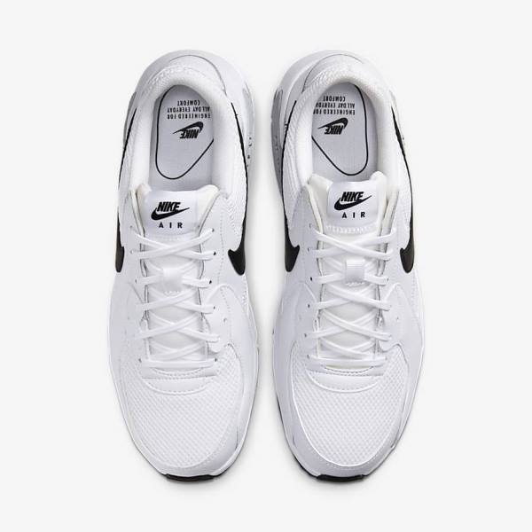 Pánské Tenisky Nike Air Max Excee Bílé Platina Černé | NK948FAG