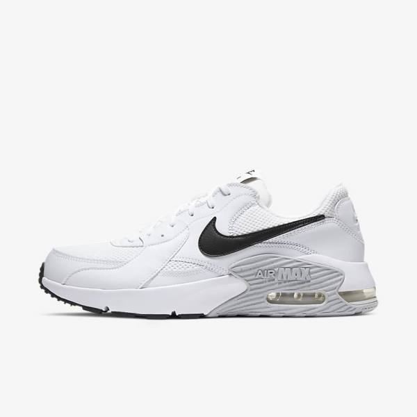 Pánské Tenisky Nike Air Max Excee Bílé Platina Černé | NK948FAG