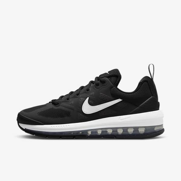 Pánské Tenisky Nike Air Max Genome Černé Tmavě Šedé Bílé | NK295RWQ