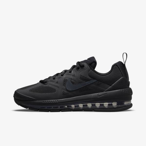 Pánské Tenisky Nike Air Max Genome Černé Tmavě Šedé | NK896RUI