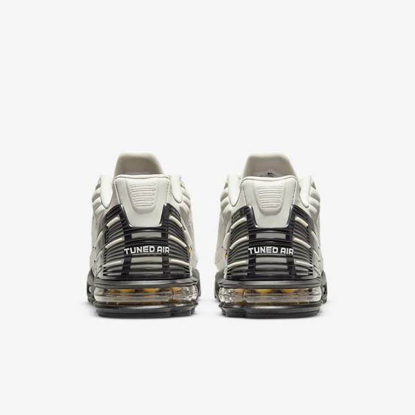 Pánské Tenisky Nike Air Max Plus 3 Světle Béžový Černé Stříbrné Zlaté | NK795RMA