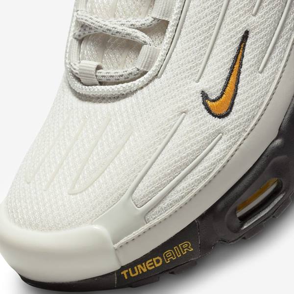 Pánské Tenisky Nike Air Max Plus 3 Světle Béžový Černé Stříbrné Zlaté | NK795RMA