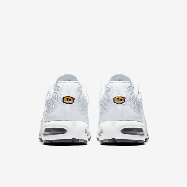 Pánské Tenisky Nike Air Max Plus Bílé Černé Šedé Bílé | NK294BIZ