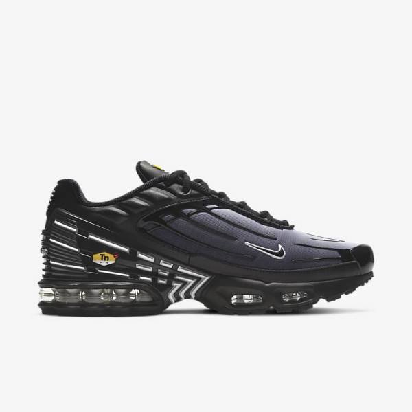 Pánské Tenisky Nike Air Max Plus III Černé Bílé | NK756NDL