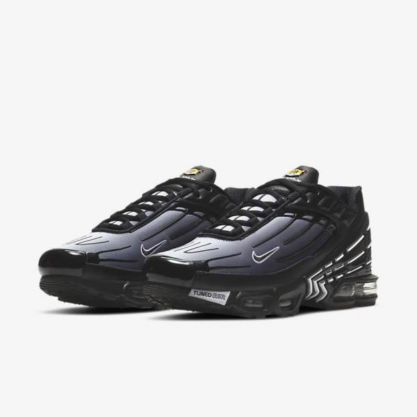 Pánské Tenisky Nike Air Max Plus III Černé Bílé | NK756NDL