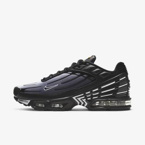 Pánské Tenisky Nike Air Max Plus III Černé Bílé | NK756NDL