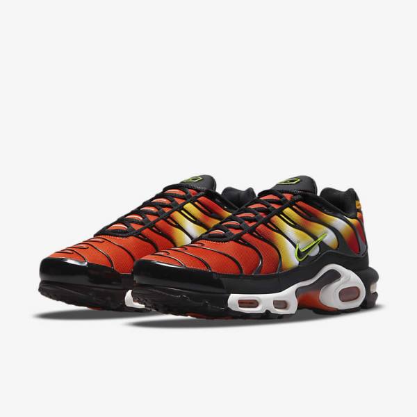 Pánské Tenisky Nike Air Max Plus Oranžové Zlaté Černé | NK651SVU