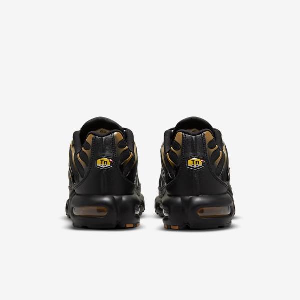 Pánské Tenisky Nike Air Max Plus Černé Hnědé Zlaté | NK809EFN