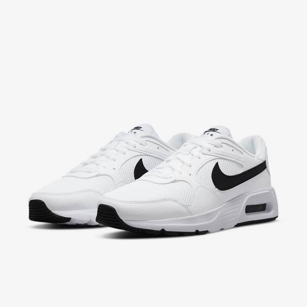 Pánské Tenisky Nike Air Max SC Bílé Černé | NK015KQM