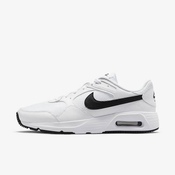 Pánské Tenisky Nike Air Max SC Bílé Černé | NK015KQM