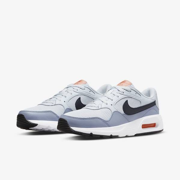 Pánské Tenisky Nike Air Max SC Platina Bílé Černé | NK796NZG