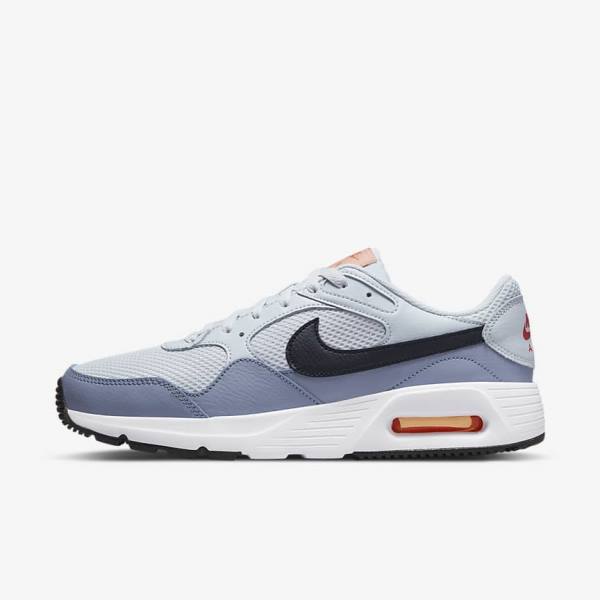 Pánské Tenisky Nike Air Max SC Platina Bílé Černé | NK796NZG