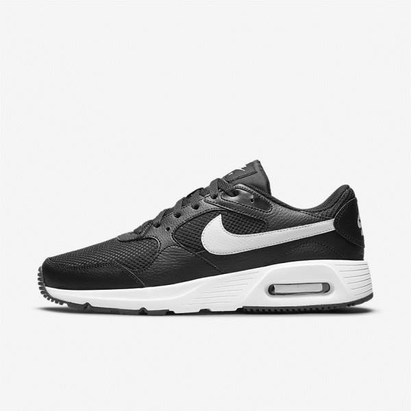 Pánské Tenisky Nike Air Max SC Černé Bílé | NK814EWT