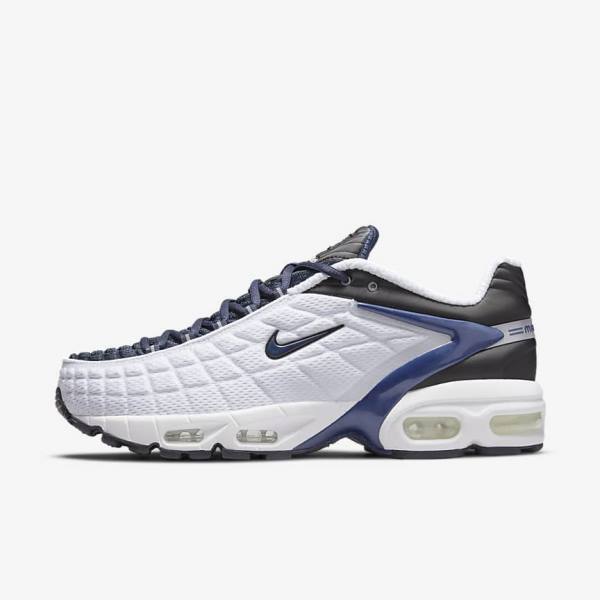 Pánské Tenisky Nike Air Max Tailwind V SP Bílé Tmavě Blankyt Černé Tmavě Blankyt | NK547VQT