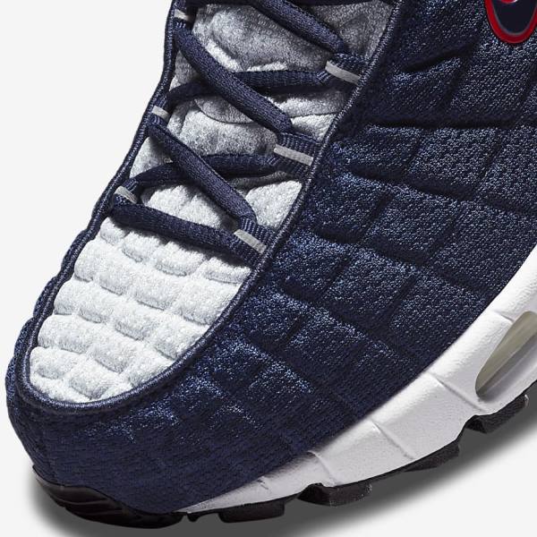 Pánské Tenisky Nike Air Max Tailwind V SP Tmavě Blankyt Platina Bílé Červené | NK701BQN