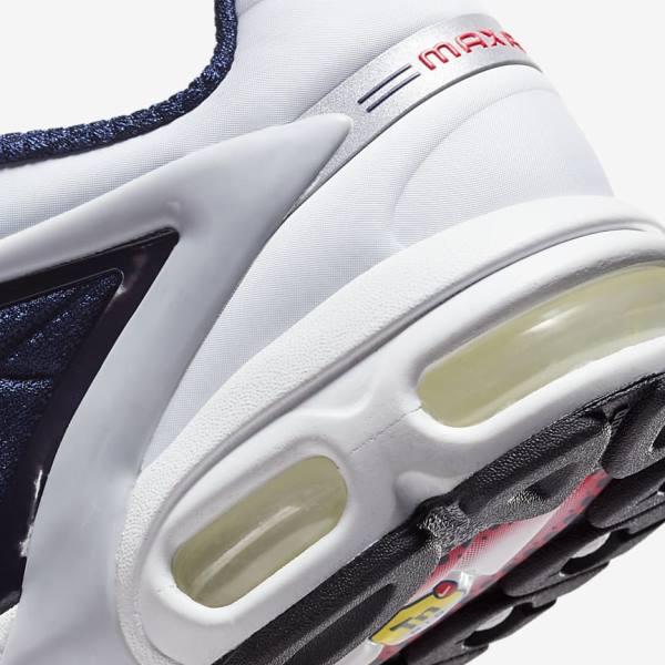 Pánské Tenisky Nike Air Max Tailwind V SP Tmavě Blankyt Platina Bílé Červené | NK701BQN