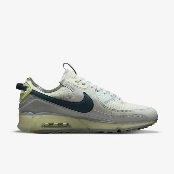 Pánské Tenisky Nike Air Max Terrascape 90 Šedé Světle Zelene Tmavě Tyrkysové Zelene | NK123XZO