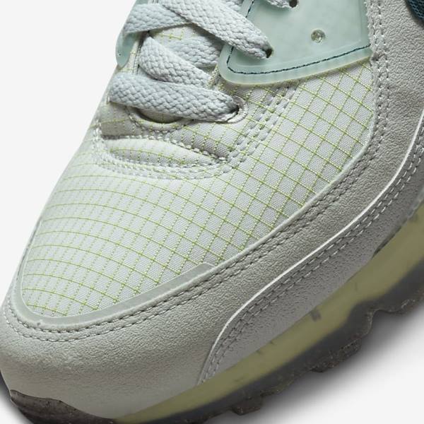 Pánské Tenisky Nike Air Max Terrascape 90 Šedé Světle Zelene Tmavě Tyrkysové Zelene | NK123XZO