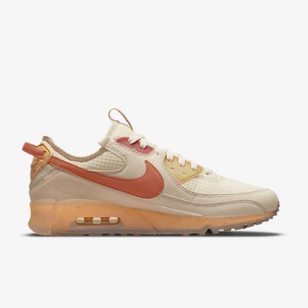 Pánské Tenisky Nike Air Max Terrascape 90 Bílé Oranžové Růžové Žluté | NK823WRB