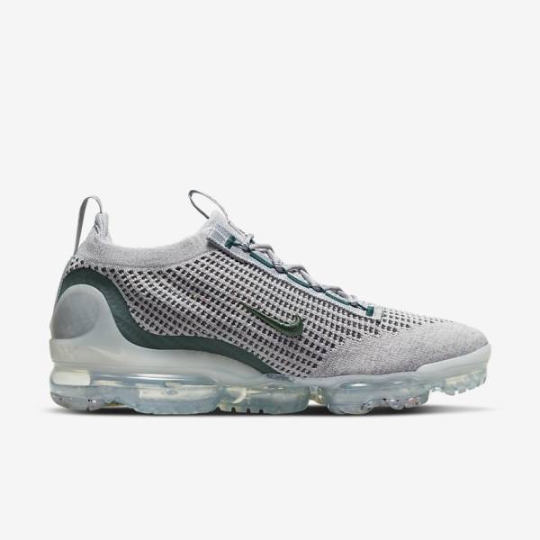 Pánské Tenisky Nike Air VaporMax 2021 FK SE Světle Béžový Metal Stříbrné Tmavě Tyrkysové | NK795ART