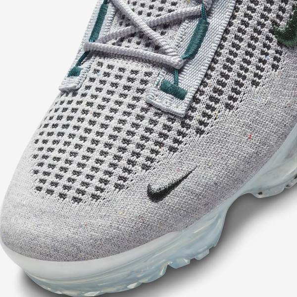 Pánské Tenisky Nike Air VaporMax 2021 FK SE Světle Béžový Metal Stříbrné Tmavě Tyrkysové | NK795ART