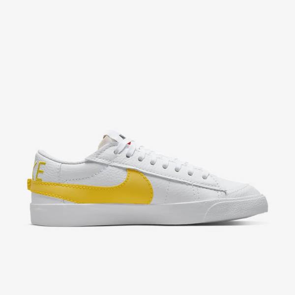 Pánské Tenisky Nike Blazer Low Jumbo Bílé Černé Oranžové | NK512RND