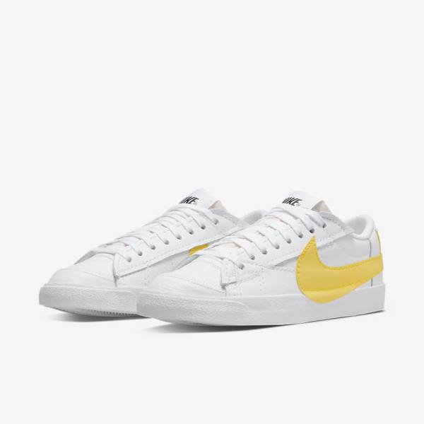 Pánské Tenisky Nike Blazer Low Jumbo Bílé Černé Oranžové | NK512RND