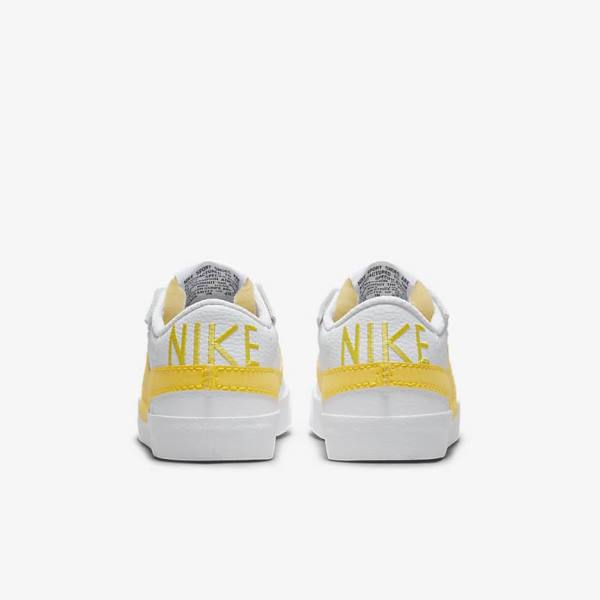 Pánské Tenisky Nike Blazer Low Jumbo Bílé Černé Oranžové | NK512RND