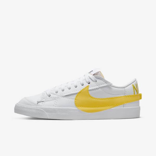 Pánské Tenisky Nike Blazer Low Jumbo Bílé Černé Oranžové | NK512RND