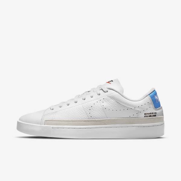 Pánské Tenisky Nike Blazer Low X Bílé Světle Blankyt Bílé | NK687MDK