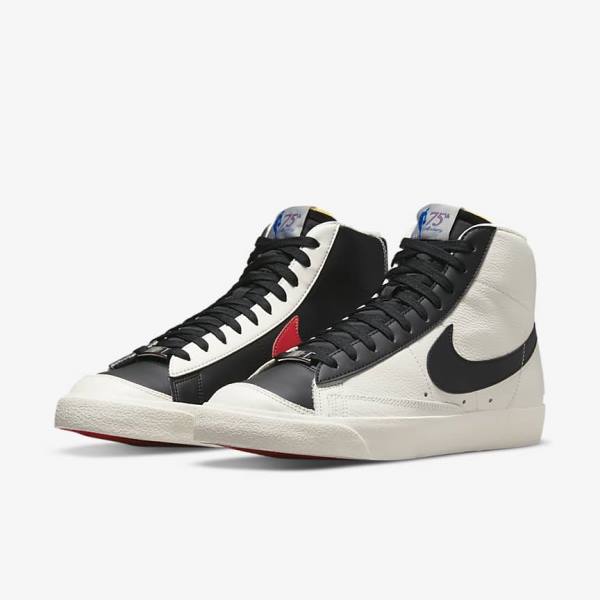 Pánské Tenisky Nike Blazer Mid 77 EMB Červené Černé | NK374NSU