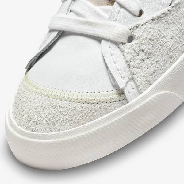 Pánské Tenisky Nike Blazer Mid 77 Jumbo Bílé Blankyt | NK609OLV