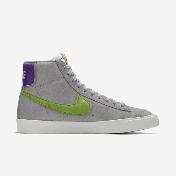 Pánské Tenisky Nike Blazer Mid By You Custom Viacfarebný | NK381NWX