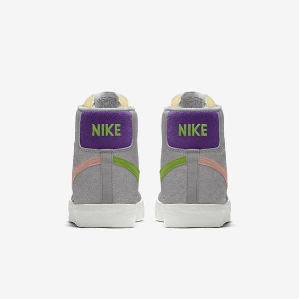 Pánské Tenisky Nike Blazer Mid By You Custom Viacfarebný | NK381NWX