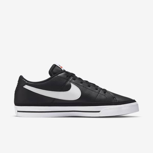 Pánské Tenisky Nike Court Legacy Černé Bílé | NK401NCY