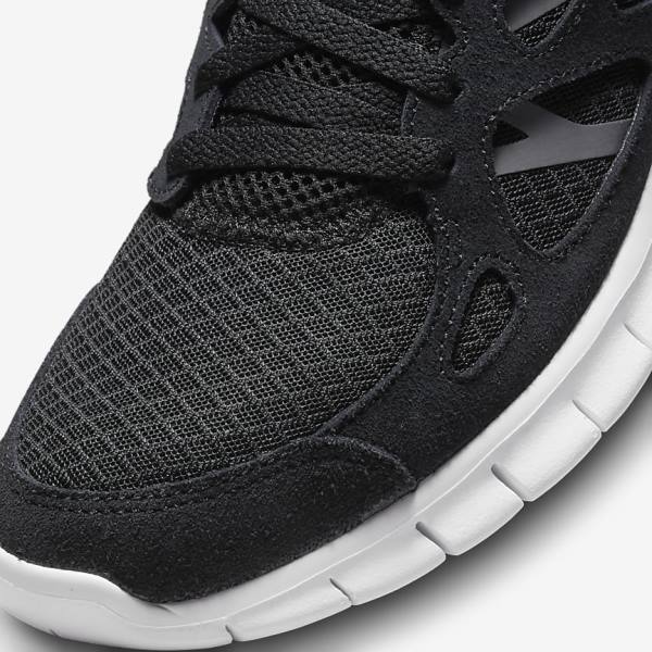 Pánské Tenisky Nike Free Run 2 Černé Tmavě Šedé Bílé | NK154EDU