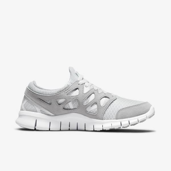 Pánské Tenisky Nike Free Run 2 Šedé Bílé Platina | NK317BXM