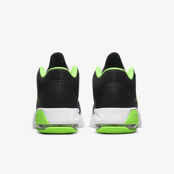 Pánské Tenisky Nike Jordan Max Aura 3 Černé Šedé Bílé Zelene | NK405SJA