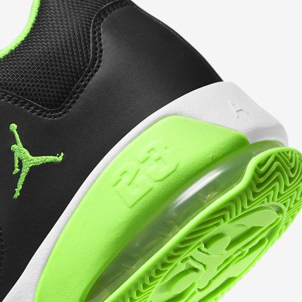 Pánské Tenisky Nike Jordan Max Aura 3 Černé Šedé Bílé Zelene | NK405SJA