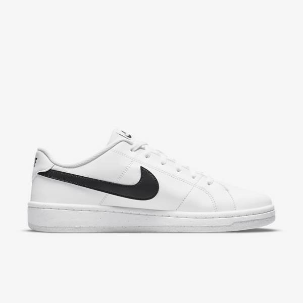 Pánské Tenisky Nike NikeCourt Royale 2 Next Nature Bílé Černé | NK081HOI