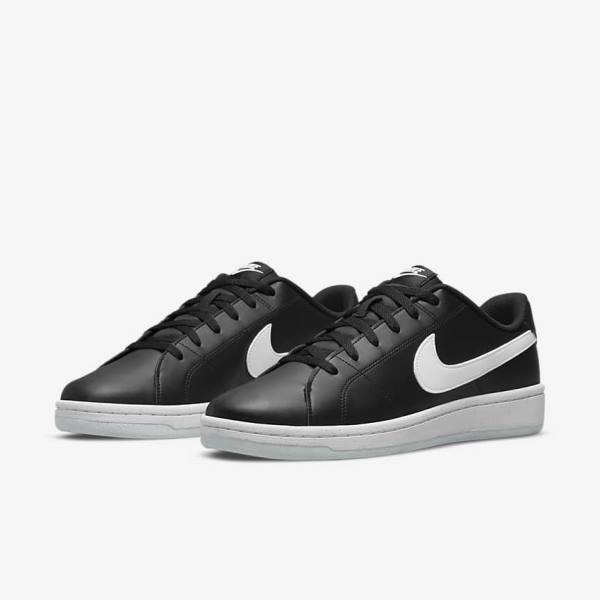 Pánské Tenisky Nike NikeCourt Royale 2 Next Nature Černé Bílé | NK641TYS