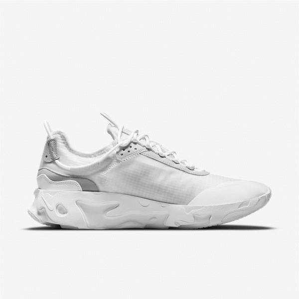 Pánské Tenisky Nike React Live Bílé Platina Bílé | NK357BVO