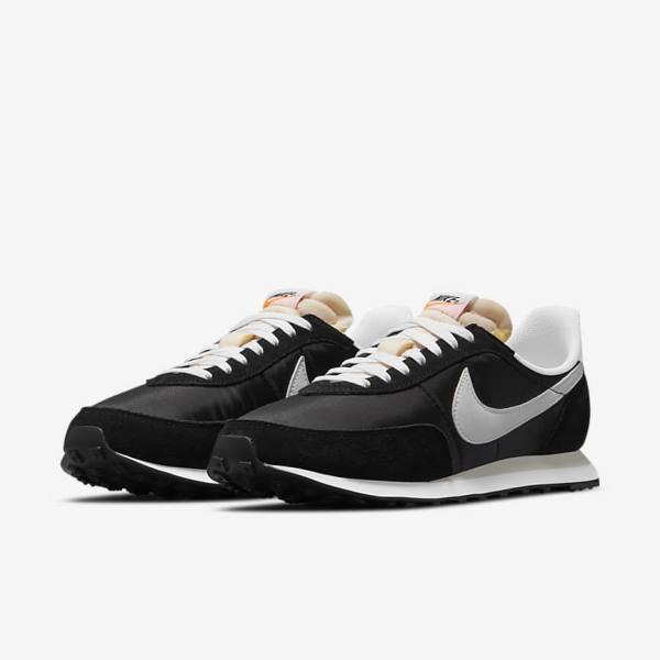 Pánské Tenisky Nike Waffle Trainer 2 Černé Oranžové Bílé | NK124HJN