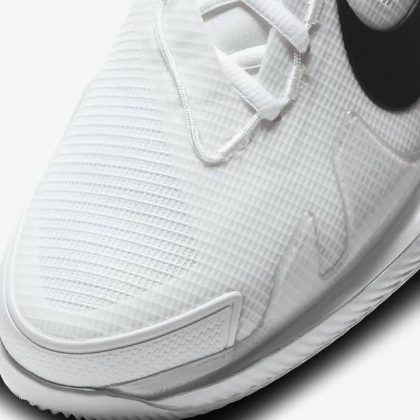 Pánské Tenisové Boty Nike NikeCourt Air Zoom Vapor Pro Hard-Court Bílé Černé | NK394DNU