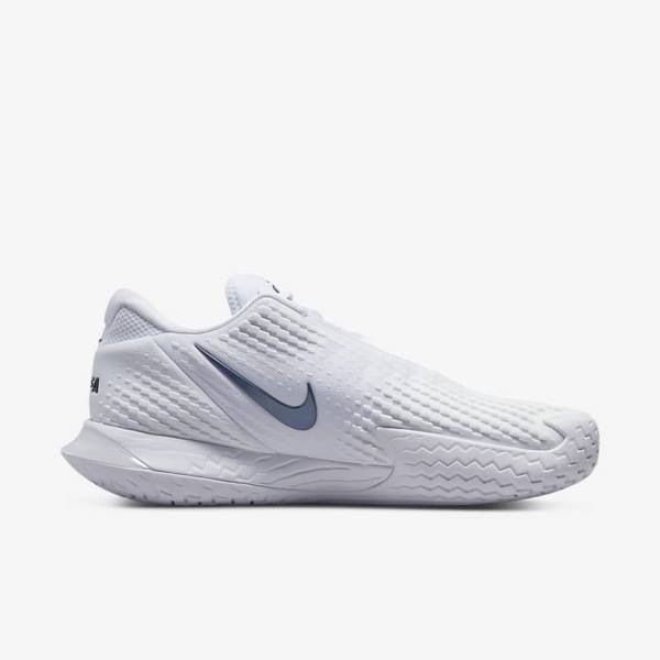 Pánské Tenisové Boty Nike NikeCourt Zoom Vapor Cage 4 Rafa Hard Court Bílé Černé | NK631JUZ