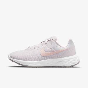 Dámské Běžecké Boty Nike Revolution 6 Next Nature Silniční Světle Fialové Bílé | NK965VQW