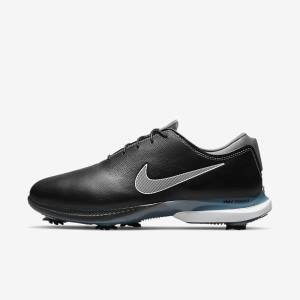 Dámské Golfové Boty Nike Air Zoom Victory Tour 2 Černé Metal Blankyt Šedé Bílé | NK485BTI