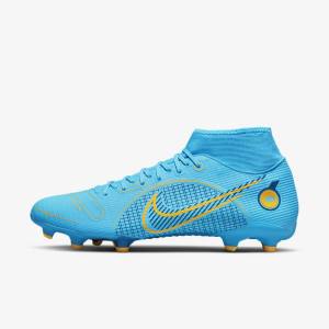 Dámské Kopačky Nike Mercurial Superfly 8 Academy MG Multi-Grounds Blankyt Oranžové | NK907PWI