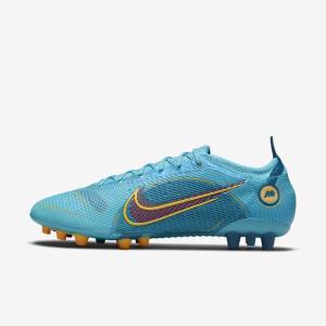 Dámské Kopačky Nike Mercurial Vapor 14 Elite AG Artificial-Grounds Blankyt Oranžové | NK683QZM