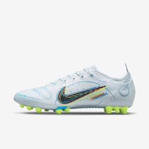 Dámské Kopačky Nike Mercurial Vapor 14 Elite AG Artificial-Grounds Šedé Světle Blankyt Oranžové Blankyt | NK905SGY